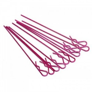 [CPV RACING] Purple Long Large-ring Body Clips