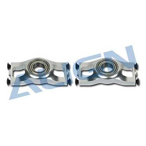 �˾���ũ HN7031QF [ALIGN] T-Rex700N Metal Main Shaft Bearing Block/Silver