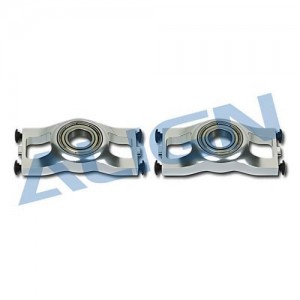 [ALIGN] T-Rex700N Metal Main Shaft Bearing Block/Silver