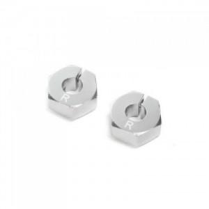 [TEAM LOSI] Clamping Rear Wheel Hexes, Aluminum: 22S