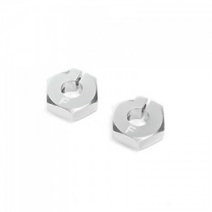 [TEAM LOSI] Clamping Front Wheel Hexes, Aluminum: 22S