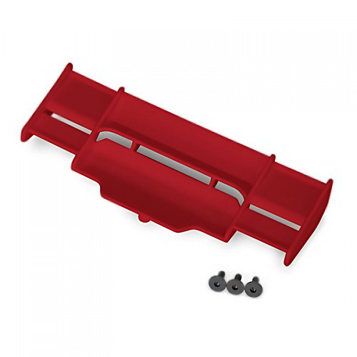 �˾���ũ AX6721R [Traxxas] AX6721R WING, RUSTLER 4X4 (RED)/ 3X8 FCS (3)