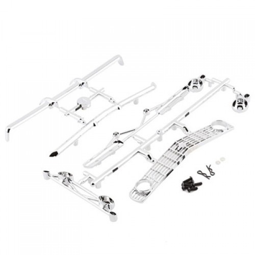 [�˾���ũ] LOS230085 [TEAM LOSI] 1969 Chevy Camaro Body Parts Black Chrome: V100