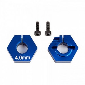[TEAM ASSOCIATED] AA91862 B6.2 Clamping Wheel Hexes, 4mm