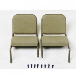 [ROC HOBBY] 1:6 1941 MB SCALER FRONT SEAT ASSEMBLY (1 Pair)