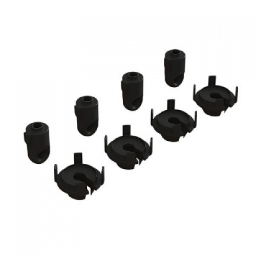 �˾���ũ ARA330740 [ARRMA] ARA330740 Shock Rod End & Spring Perch Set (4 Shocks)