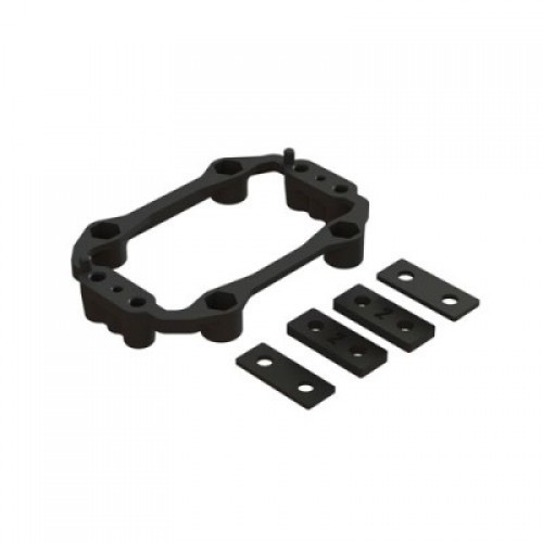�˾���ũ ARA320650 [ARRMA] ARA320650 ALUMINUM SERVO MOUNT PLASTIC HOLDER SET