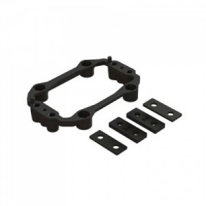 [ARRMA] ARA320650 ALUMINUM SERVO MOUNT PLASTIC HOLDER SET