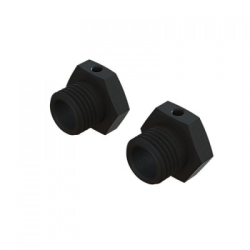 �˾���ũ ARA311067 [ARRMA] ARA311067 Aluminum Wheel Hex 17mm - 14.6mm Thick, Black (2)