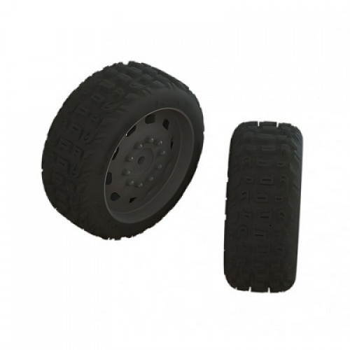 �˾���ũ ARA550083 [ARRMA] ARA550083 dBoots KATAR 35/085 2.4 Tire Set Glued (1 Pair)