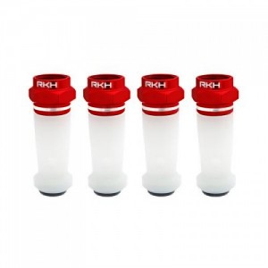 CNC AL and Delrin Leg Set (Red) - Blade 200 QX