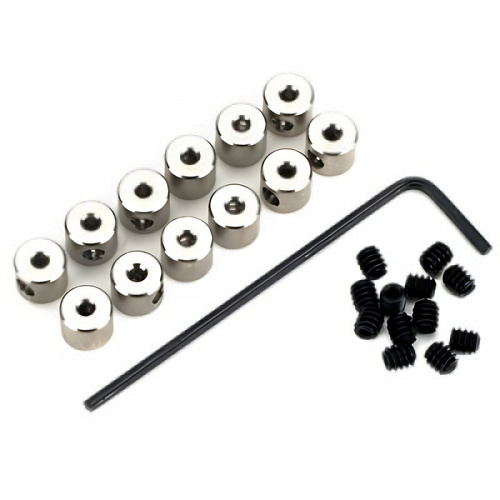 �˾���ũ DUB595 [DUBRO] Bulk Dura-Collars,1/16 ��ġ (12����)