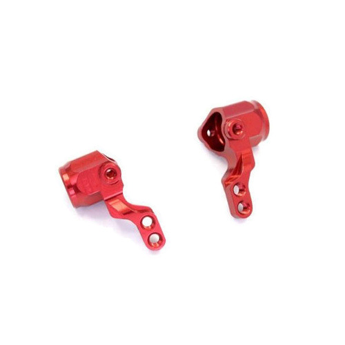 �˾���ũ KYMBW017RB [KYOSHO] Aluminum Knuckle Set (Red)
