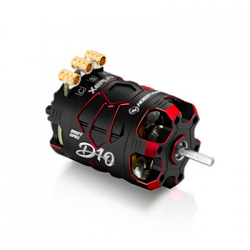 �˾���ũ 30401135 [HOBBYWING] [�帮��Ʈ ����] XERUN D10 10.5T 4600KV Drift Brushless Sensored 540 Motor Red For 1/10 RC Drift