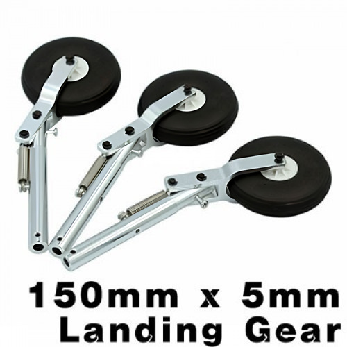 �˾���ũ  150mm Alu Shock Landing Gear 5mm - �������