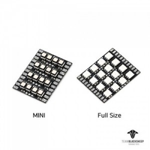 TBS LED RGB ���̽� ����Ʈ ���̾� - �̴� ������ 8x25mm