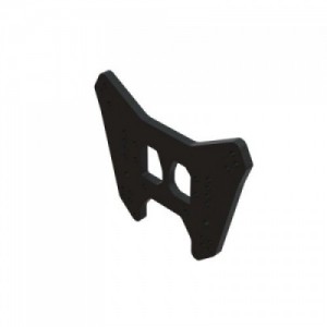 [ARRMA] ARA320687 Rear Shock Tower, Aluminum, Black