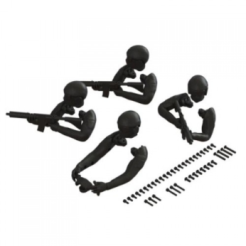 [�˾���ũ] ARA480057 [ARRMA] ARA480057 Driver Figure Set, Black