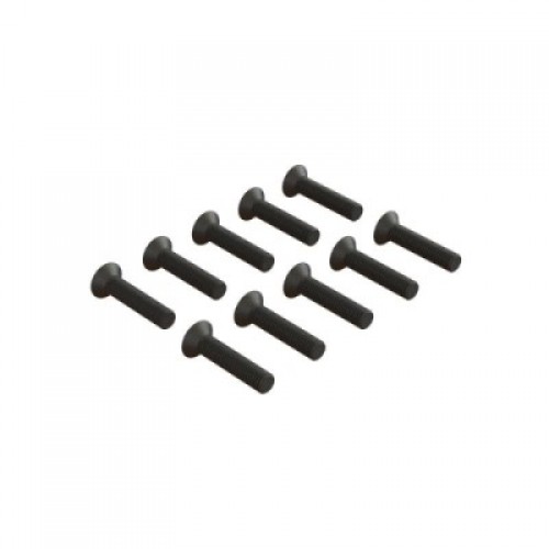 �˾���ũ ARA722314 [ARRMA] ARA722314 Flat Head Hex Machine Screw, M3x14mm (10)