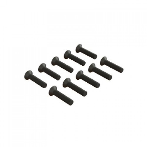 �˾���ũ ARA722314 [ARRMA] ARA722314 Flat Head Hex Machine Screw, M3x14mm (10)