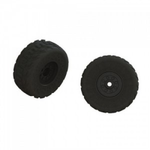 [ARRMA] ARA550107 dBoots FIRETEAM Tire Set, Glued (2)