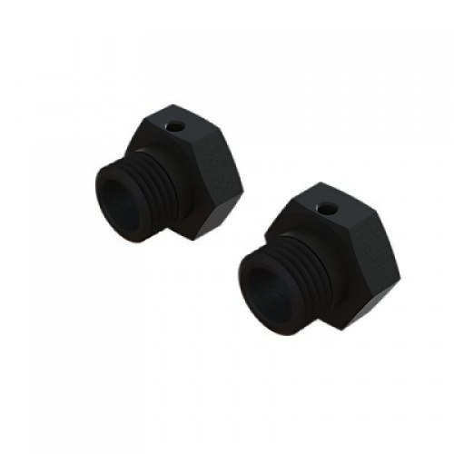 �˾���ũ ARA311117 [ARRMA] ARA311117 Aluminum Wheel Hex 17mm, 16.5mm Thick, Black (2)
