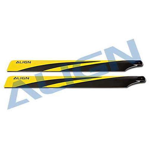 �˾���ũ HD600FT [ALIGN] T-Rex600 3G Carbon Fiber Blades(Yellow)