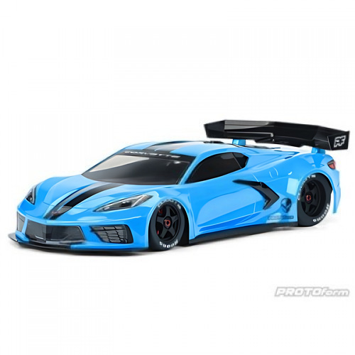 �˾���ũ PRM157700 [PROTOFORM] 1577-00 Corvette C8 Clear Body Felony & Infraction