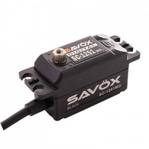 [SAVOX] SC-1251MG BLACK EDITION SERVO