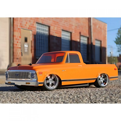 �˾���ũ LOS03034T1 [TEAM LOSI] 1/10 1972 Chevy C10 Pickup Truck V100 AWD RTR, Orange - ���͸�, ������ �ʿ�