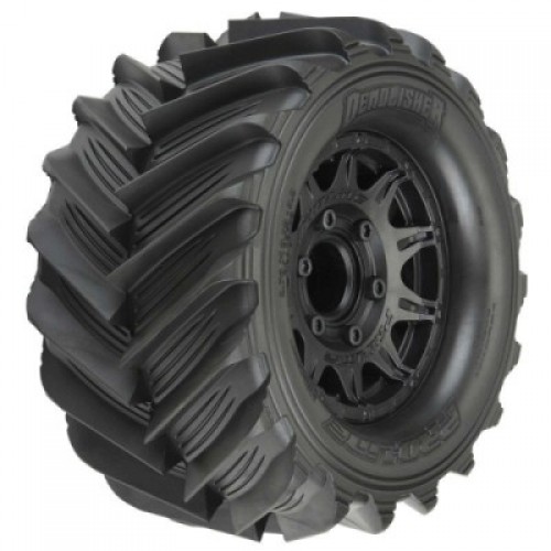 [�˾���ũ] PRO1019610 [PROLINE-RACING] 10196-10 1/10 Demolisher Front/Rear 2.8 MT Tires Mounted 12mm Blk Raid (2)