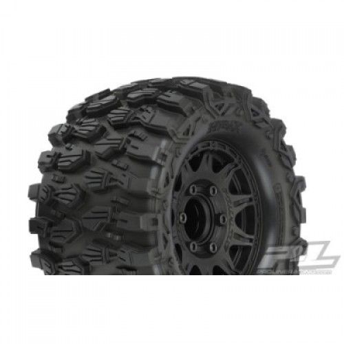 [�˾���ũ] PRO1019010 [PROLINE-RACING] 10190-10 Hyrax 2.8 Tires MTD Black 6x30 Stampede F/R