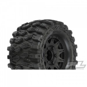 [PROLINE-RACING] 10190-10 Hyrax 2.8 Tires MTD Black 6x30 Stampede F/R