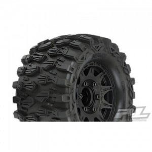 [PROLINE-RACING] 10190-10 Hyrax 2.8 Tires MTD Black 6x30 Stampede F/R