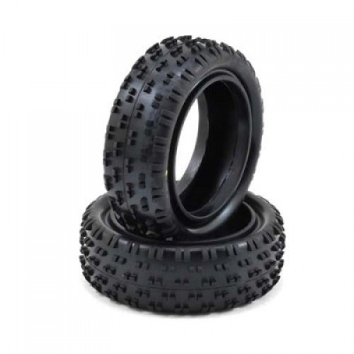[�˾���ũ] U6810 [SCHUMACHER] Schumacher Wide Stagger Rib 2.2 1/10 4WD Buggy Front Tire (2) (Yellow) SCHU6810