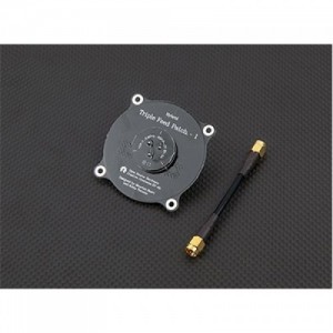 [TR] Triple Feed Patch-1 5.8GHz 9.4dBi Directional Circular Polarized FPV (RP-SMA Hole)