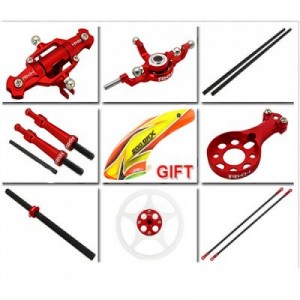 CNC Combo Upgrade Kit (Red) - Blade 200SRX