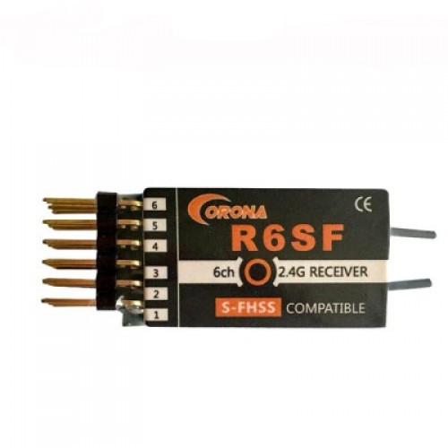 �˾���ũ R6SF [CORONA] R6SF Futaba S-FHSS ȣȯ 2.4Ghz 6ä�� ���ű�