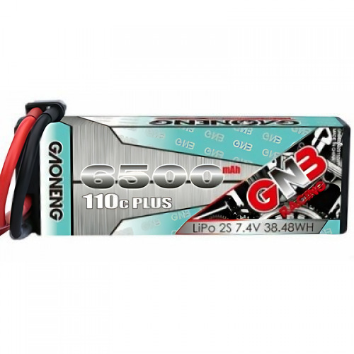 �˾���ũ GNB65002S110WP [GNB] 7.4V 6500mAh 110C ��Ƭ������ ���͸� (�ϵ����̽�) - XT60 ��
