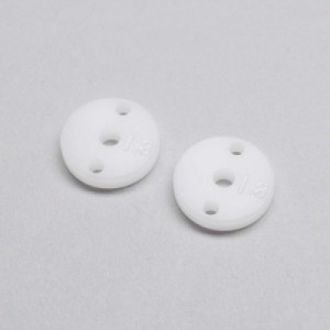 [TLR Racing] Machined Shock Pistons, 2.3mm, 2 x 1.8mm, G3 (2)