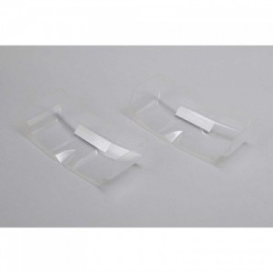 [TLR Racing] 6.5 Lightweight Rear Wing, Clear, Precut (2)