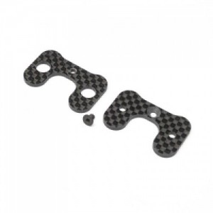 [TLR Racing] Carbon Wing Riser, 4mm: 22 5.0