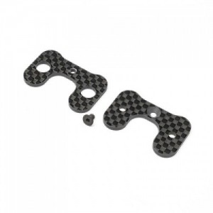[TLR Racing] Carbon Wing Riser, 4mm: 22 5.0