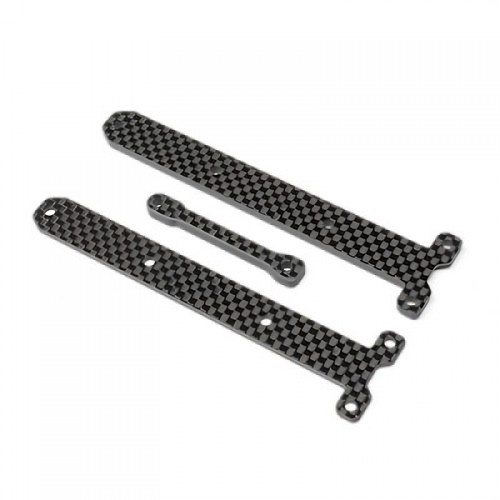�˾���ũ TLR231104 [TLR Racing] Carbon Chassis Brace Supports, 1.5 & 3.5mm: 22X-4