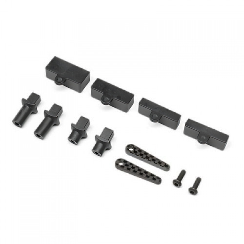 �˾���ũ TLR231102 [TLR Racing] Carbon Tab Battery Mount Set: 22X-4