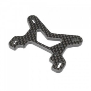 [TLR Racing] Carbon Front Shock Tower, V2: 22X-4