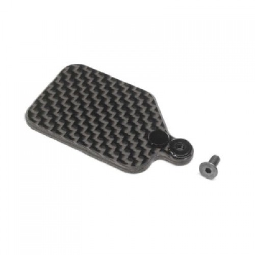 [�˾���ũ] TLR331060 [TLR Racing] Carbon Receiver Mounting Plate: 22X-4