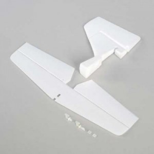 [E-FLITE(Blade)] Tail set with horns: UMX Timber