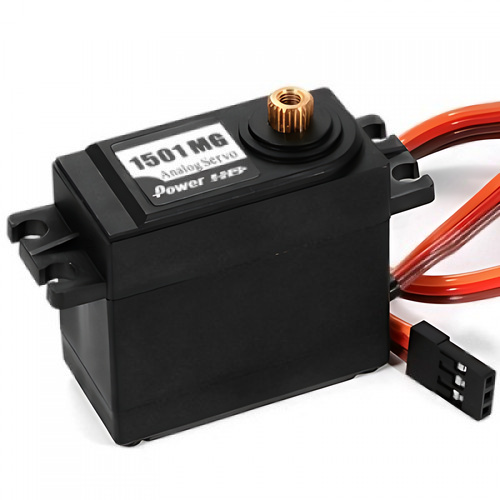 �˾���ũ HD-1501MG [POWER HD] HD-1501MG Standard Servo 17.00Kg / 0.14Sec