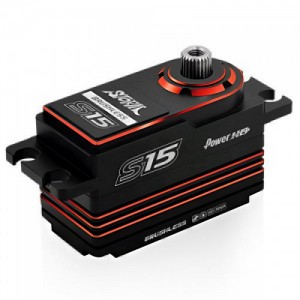 [POWER HD] S15 SANWA SSR, HV, Low Profile Brushless Servo (16.5Kg / 0.05sec)